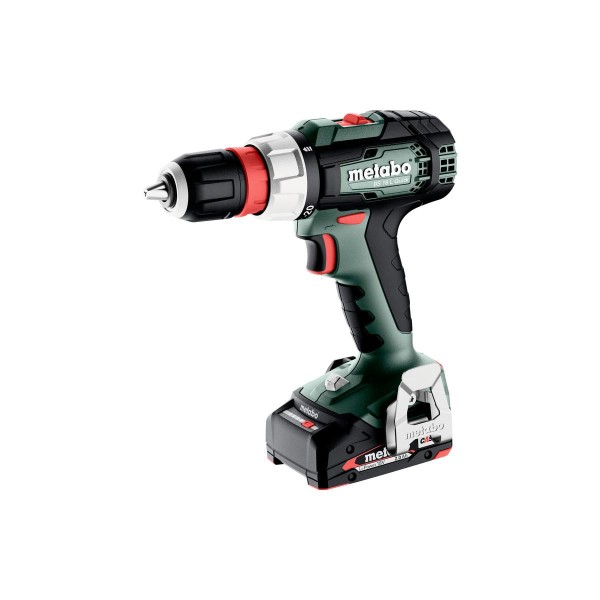 Metabo Akku-Bohrschrauber BS 18 L Quick - 2x 2Ah Li-Power, SC 30, metaBOX 145