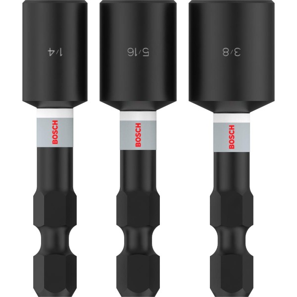 Bosch PRO Nutsetter Impact,1/4 x50mm,5/16 x50mm,3/8 x50mm,1 7/8 x50mm, 4-teiliges Set