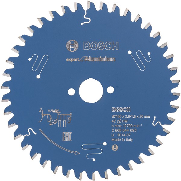 Bosch Kreissägeblatt Expert for Aluminium ø 150 mm