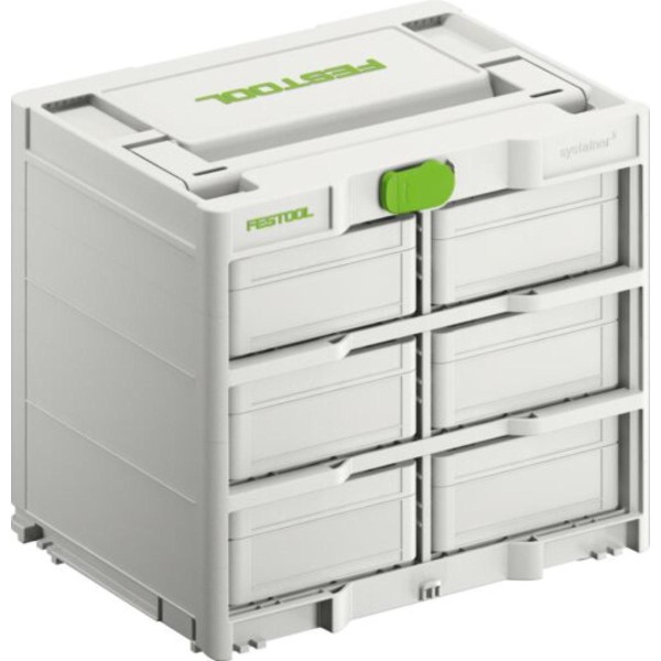 Festool Systainer³ Rack SYS3-RK/6 M 337-Set