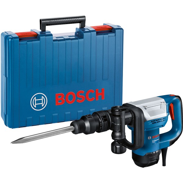 Bosch Schlaghammer mit SDS max GSH 5, Zusatzhandgriff, 1 x Spitzmeißel 280mm