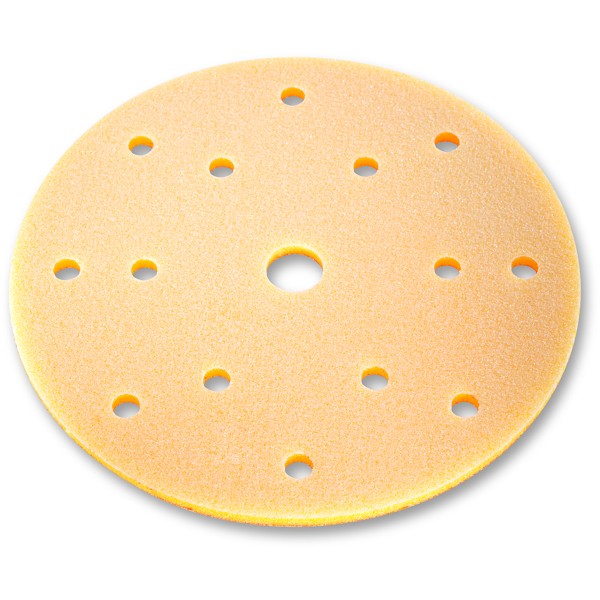 SIA Schleifschwamm flat disc 7979 siasponge 150 mm 15 Loch