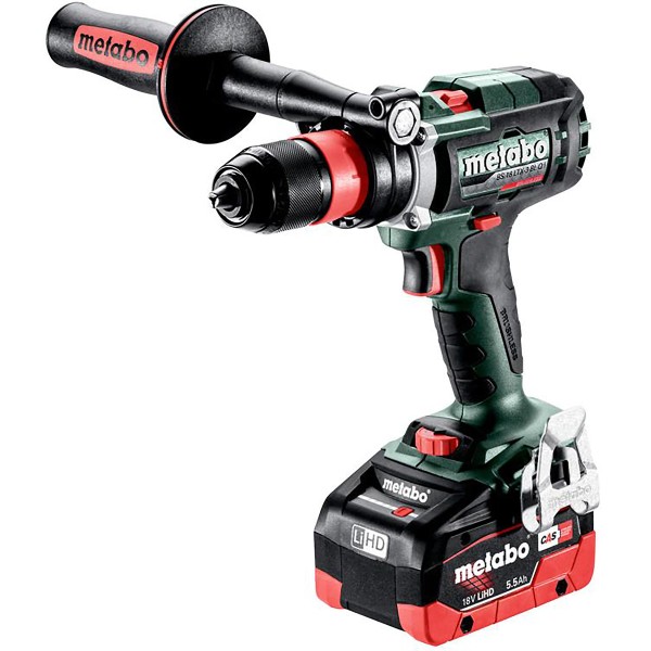 Metabo Akku-3-Gang-Bohrschrauber BS 18 LTX-3 BL Q I metaBOX 145 L - 18V 2x5.5Ah LiHD + ASC 145