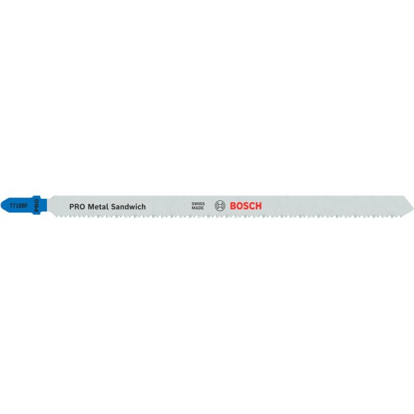 Bosch Stichsägeblatt T 718 BF Metal-Sandwich, 3er-Pack