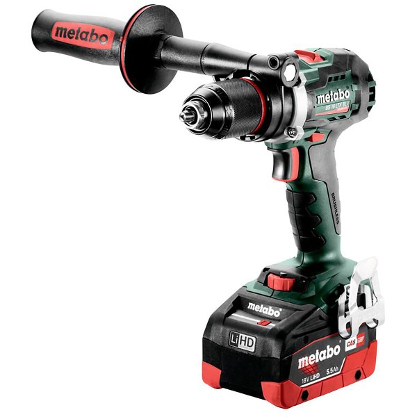 Metabo Akku-Bohrschrauber BS 18 LTX BL I metaBOX 145 L - 18V 2x5.5Ah LiHD + ASC 145