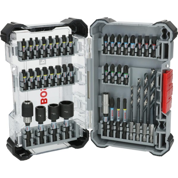 Bosch PRO Impact Schrauberbits und Metallbohrer Mixed, 40-teiliges Set