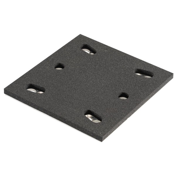 Makita Grundplatte quadratisch für Klemmvorrichtung - für Schleifpapier 114x102 mm - DBO480/DBO484