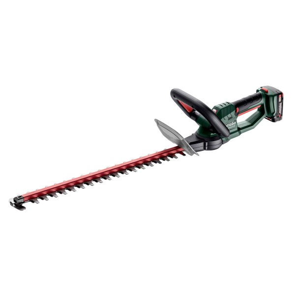 Metabo Akku-Heckenschere HS 18 LTX 55 - Karton - 18V 2x2Ah Li-Power + SC 30