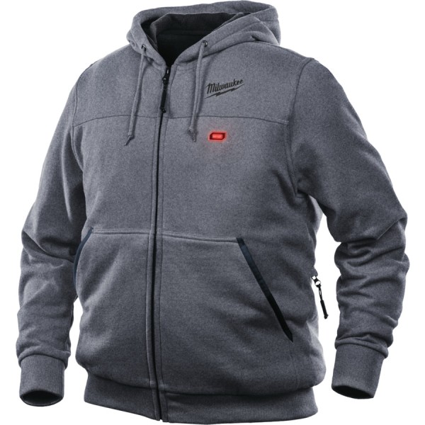 Milwaukee Akku-Thermopullover Herren grau