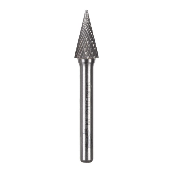 Milwaukee HM-Fräser 6 mm Schaft, Typ M Spitzkegel-Kopf