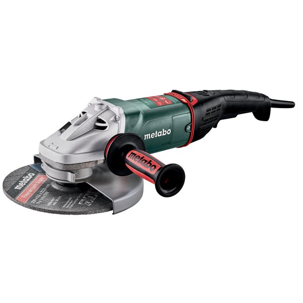 Metabo Winkelschleifer WEPBA 24-230 MVT Quick mit Bremse, Schnellspannmutter, drehbarem Haupthandgriff, Totmannschalter - Karton