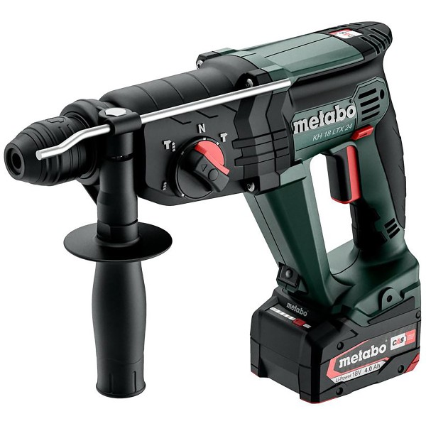 Metabo Akku-Kombihammer KH 18 LTX 24 metaBOX 165 L - 18V 2x4Ah Li-Power + ASC 55