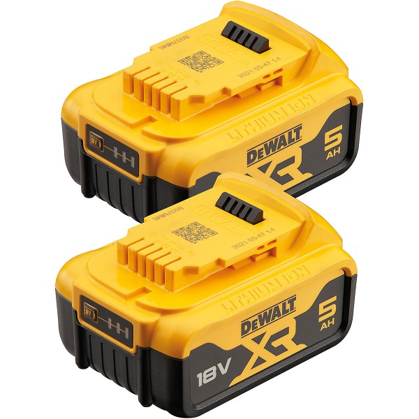 DEWALT 2er Akku-Set 18V 5Ah