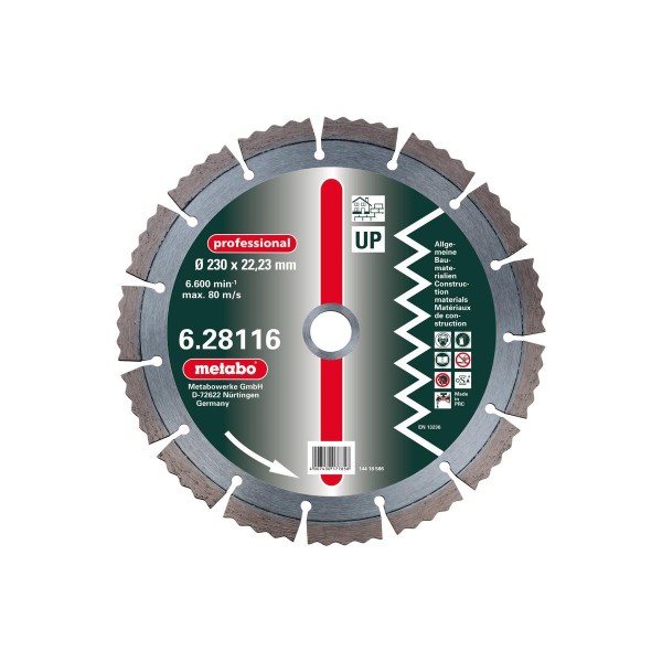 Metabo Diamant-Trennscheibe professional UP / Universal