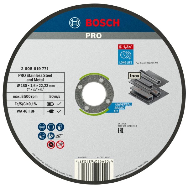 Bosch Standard for Inox Trennscheibe gerade