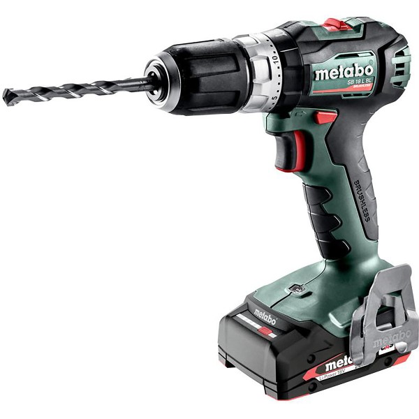 Metabo Akku-Schlagbohrschrauber SB 18 L BL metaBOX 145 - 18V 2x2Ah Li-Power + SC 30 - 602331500