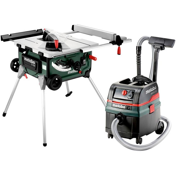 Metabo Set Tischkreissäge TS 254 + Allessauger ASR 25 L SC - Karton