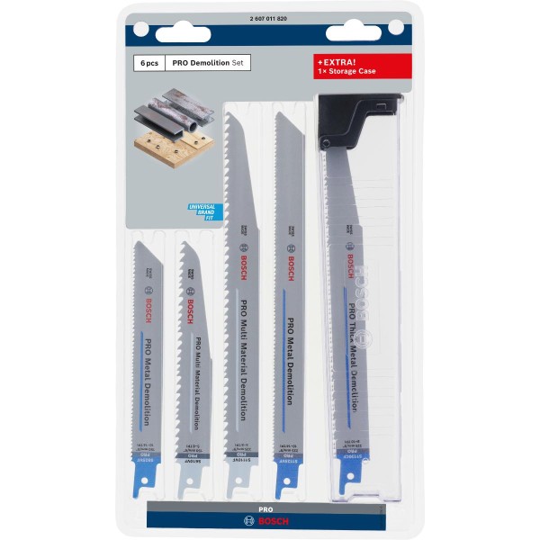 Bosch PRO Demolition Blade, 6-teiliges Set