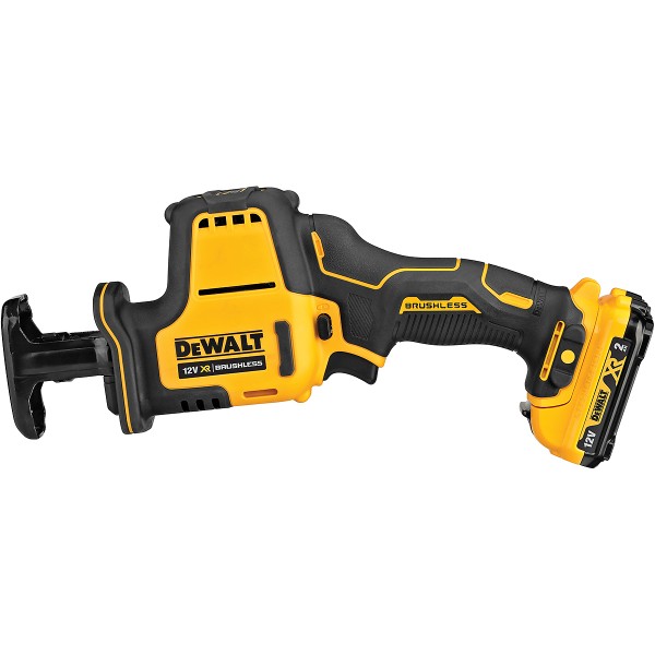 DEWALT Akku Kompakt-Säbelsäge 12V + 2 x Akku + Schnellladegerät