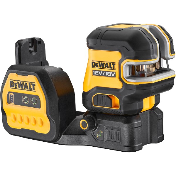 DEWALT Akku 5-Punkt-Kreuzlinienlaser 18V grün Basisversion