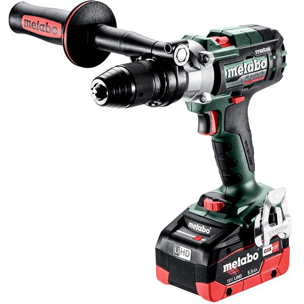 Metabo Akku-3-Gang-Schlagbohrschrauber SB 18 LTX-3 BL I Metal metaBOX 145 L - 18V 2x5.5Ah LiHD + ASC 145