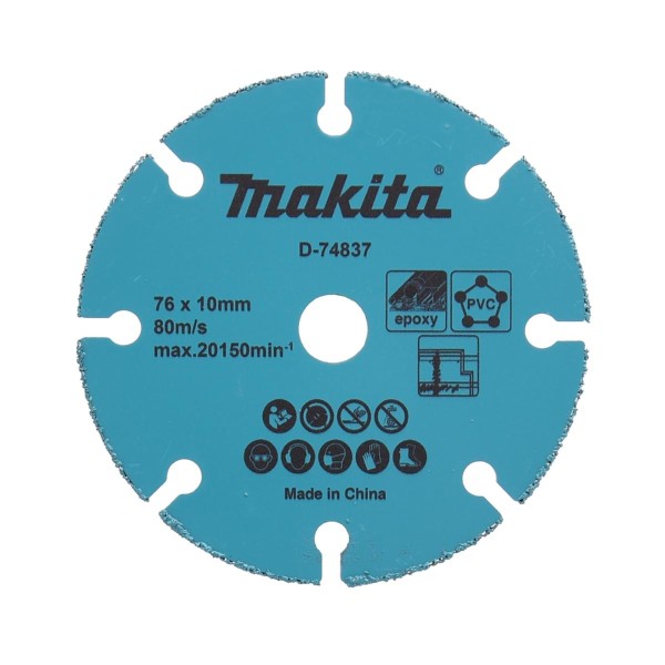 Makita Trennscheibe 76mm universal 1,75 mm - K40/50 - D-74837