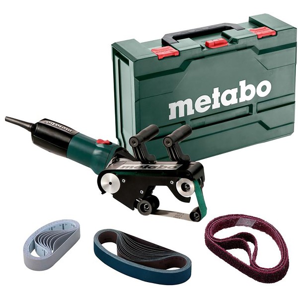 Metabo Rohrbandschleifer RBE 9-60 Set metaBOX 185 XL