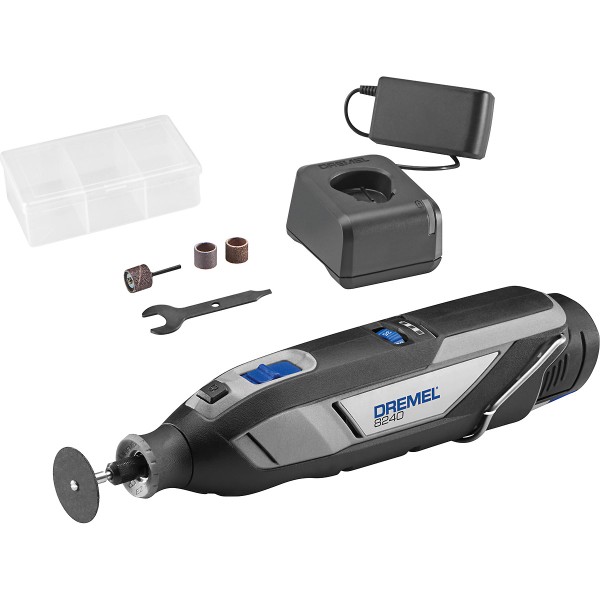 Bosch DREMEL® 8240 1x 12-V-2Ah-Akku, 5 Zubehöre