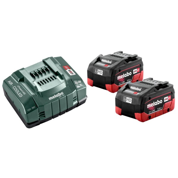 Metabo Basis-Set 2 x LiHD 5.5 Ah