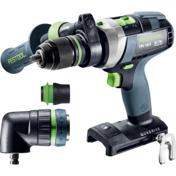 Festool Akku-Schlagbohrschrauber QUADRIVE TPC 18/4-Basic-Set