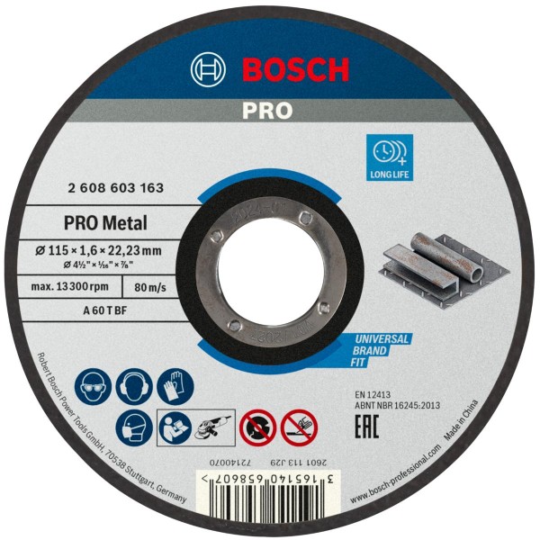 Bosch Trennscheibe gerade Standard for Metal A 60 T BF