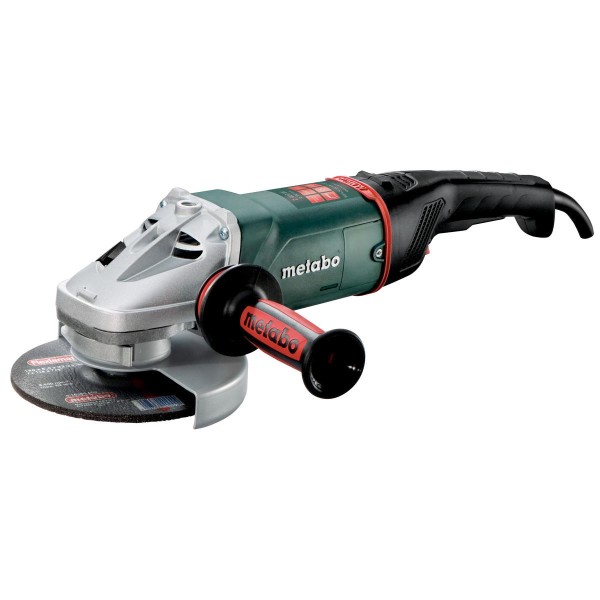 Metabo Winkelschleifer WEA 24-180 MVT Quick mit Schnellspannmutter, drehbarem Haupthandgriff, Totmannschalter - Karton