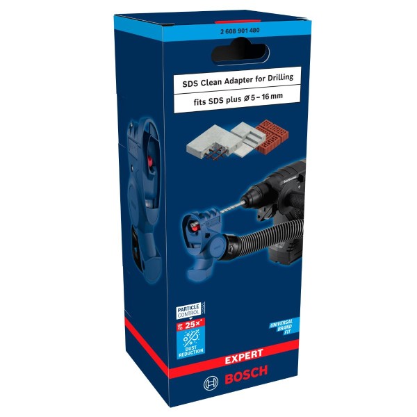 Bosch EXPERT SDS Clean Adapter zum Bohren